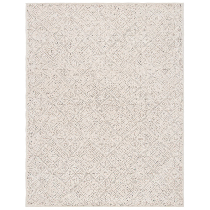 Frederic Hand Tufted Wool Geometric Rug, Rectangle 8' x 10'