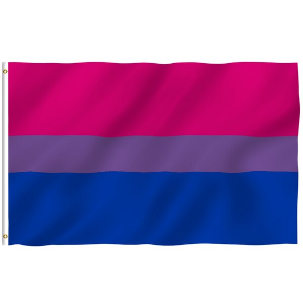 ANLEY Fly Breeze 3x5 Foot Transgender Flag - Vivid Color and Fade proof -  Canvas Header and Double Stitched - Pink Blue Rainbow LGBT Pride Month
