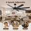 72-Inch Ceiling Fan Without Light