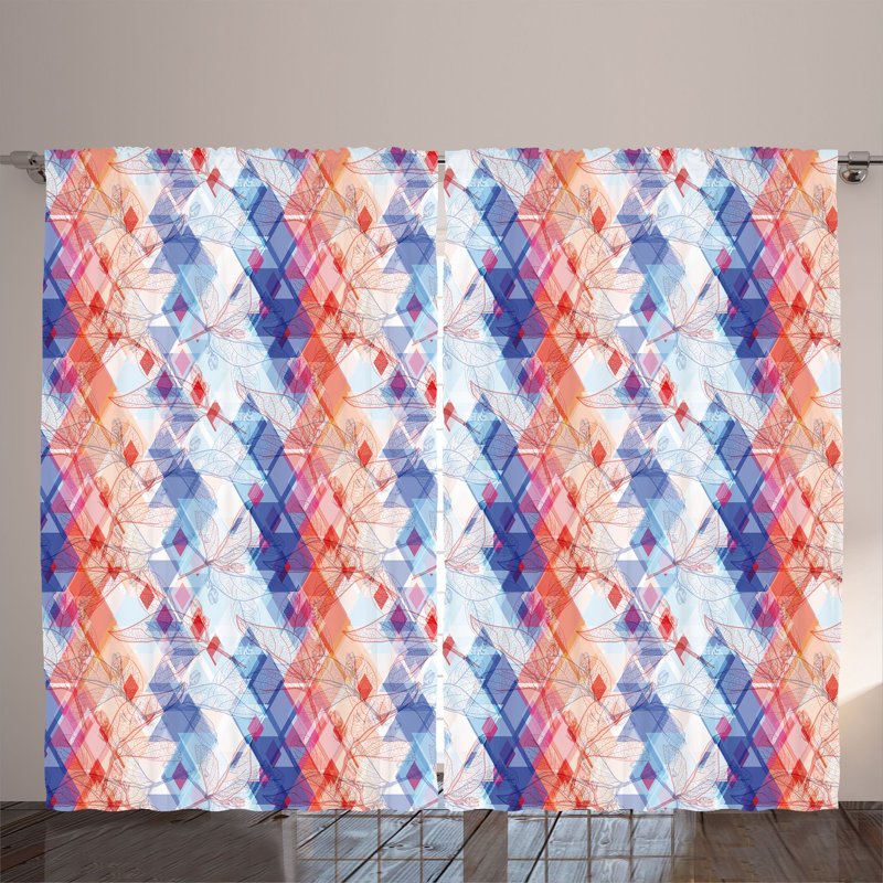 Semi Sheer Curtain Pair