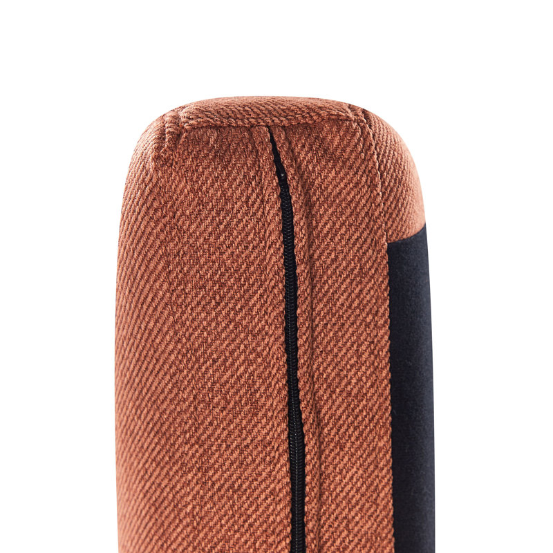 Alviani Upholstered Armchair, Orange