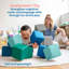 Blocs ECR4Kids SoftZone Patchwork, cubes en mousse, 12 pièces-100135585