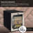 Whynter 1.2 Cu.ft. Cigar Cooler Humidor with Digital Control and Display
