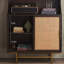 Bibliothèque moderne et polyvalente en bois