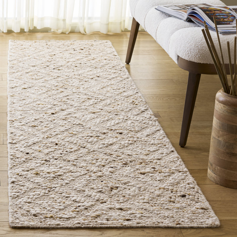 Natural Fiber Hand Woven Performance Solid Color Indoor Rug, 2'-3" X 8'-0" Runner