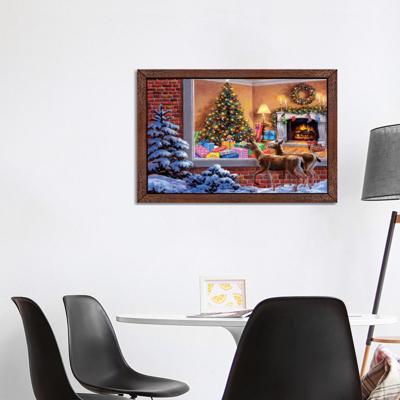 You Better Be Good by Nicky Boehme - Print on Canvas, 66.04 cm H x 45.72 cm W, Brown Framed