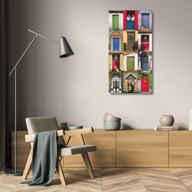Portes irlandaises, H 24 po x l 13 po