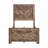 Rustic Brown Panel Bed-676117668