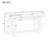 Console Table With Three Drawers-663099716