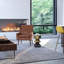 Table d'appoint - noir / laiton