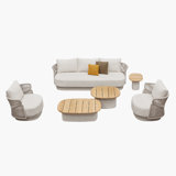 Aio Outdoor 6 - Piece Conversation Set