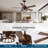 52 Inch Farmhouse Caged Ceiling Fan