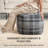 Guinda 18' Dark Gray Upholstered Pouf Ottoman-593120213