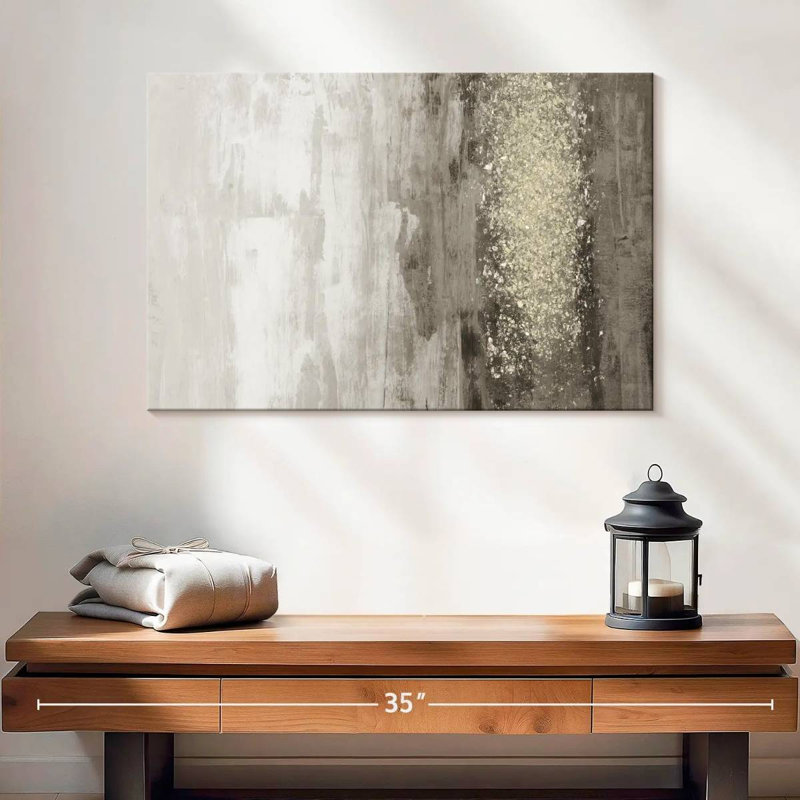 Avery Glitter Rain I, 16" H x 24" W