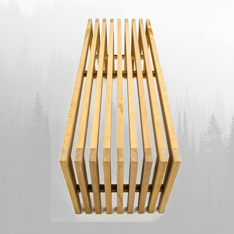 Dieke Solid Wood Bench, H45 x W150 x D36cm