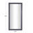 Liana Solid Wood Rectangle Mirror-699348822