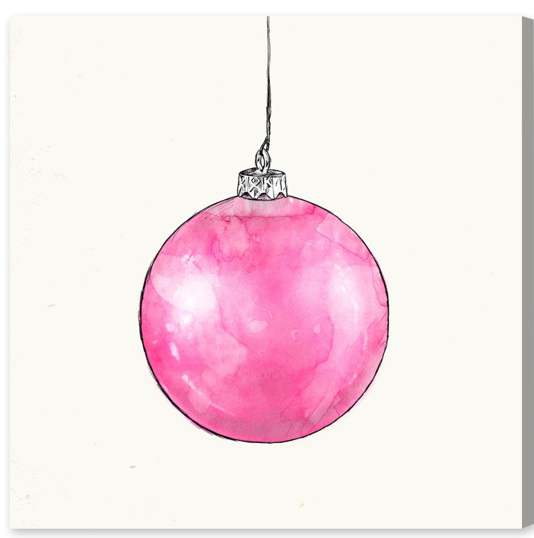Chic Ornament I, impression sur toile tendue, H 20 po x l 20 po x P 1,5 po
