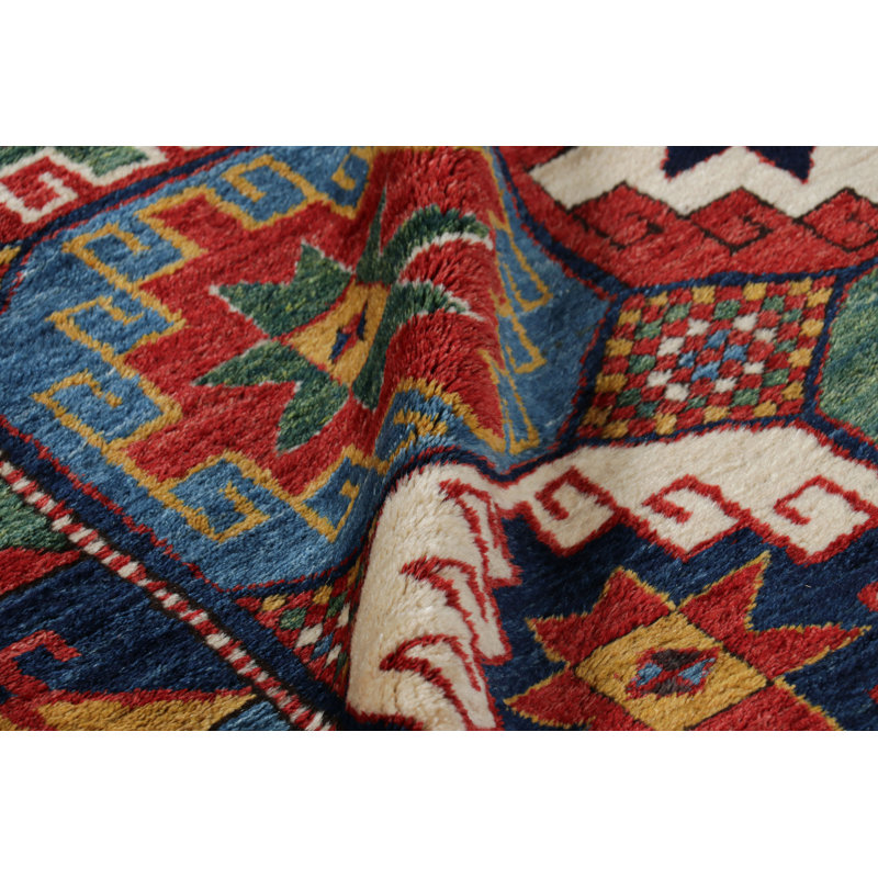 One-of-a-Kind 6'8”x8'5” Hand Knotted Area Rug