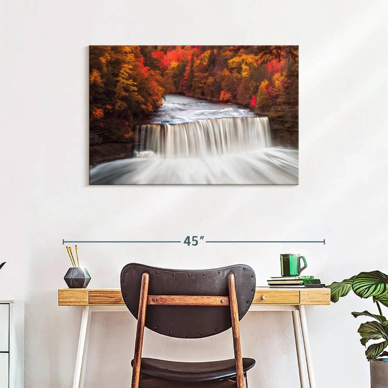 Alvord Tahquamenon Falls en automne, H 24 po x l 36 po