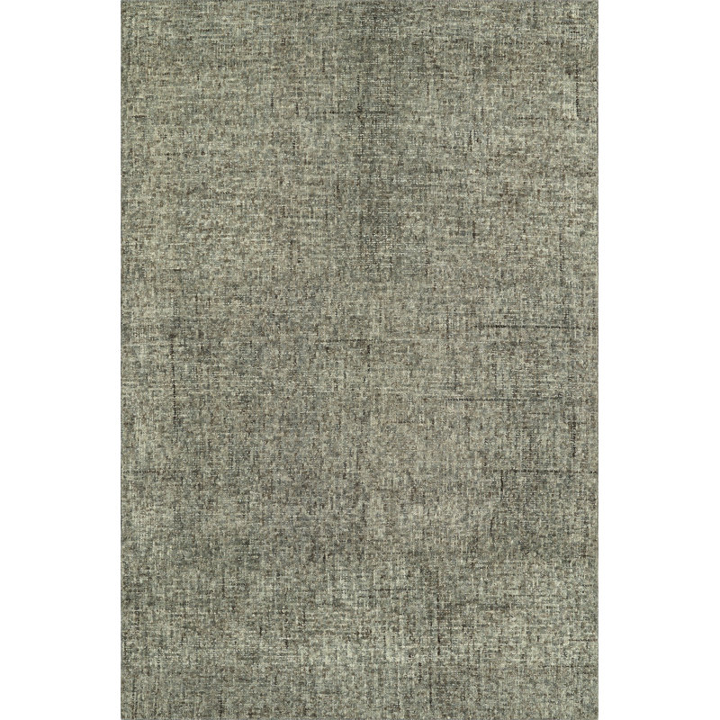 Fog Gray Hand-Tufted Wool 5' x 7' Area Rug