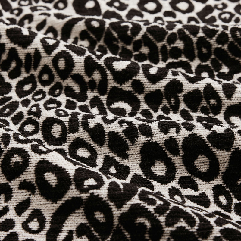 Canapé Comfy Chenille Leopard, Kaki