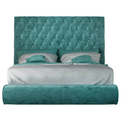 Upholstered Panel Bed