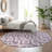 Premium Machine Washable Cerrito Purple Rug-105690532