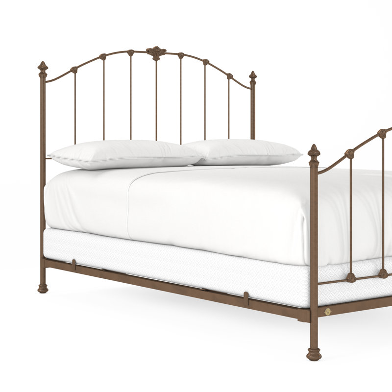 171 Country French Bed | Complete Standard, California King, Translucent Brown