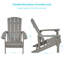 Chaise Adirondack pour l'extérieur Armenio-1949147544
