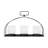 Black Arched tabletop metal candle holer