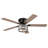  Cissline 56" Elegant Crystal Flush Mount Ceiling Fan with Light Kit, Remote & App Control for Living Room/Bedroom