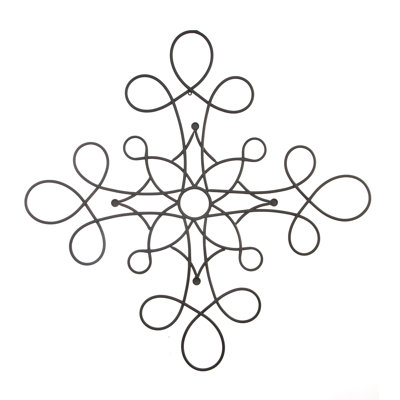 Traditional Plants & Flowers Wall Decor on Metal