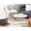 Duval Cross Legs Coffee Table-197745741