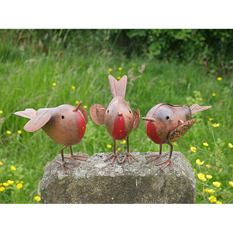 Halcomb Animals UV Resistant Metal Garden Statue