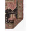 Rectangle Dariela Area Rug in Red/Black/Beige-118010900