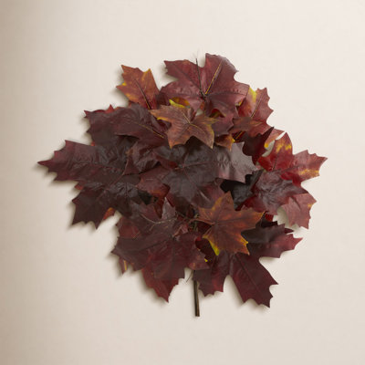 Autumn Maple Leaf Artificial Flower Set