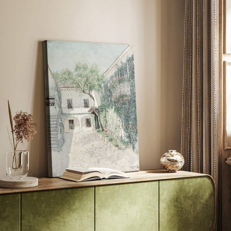 Paysage rétro CXC - galerie personnalisée enveloppée Cavas, H 36 po x l 24 po
