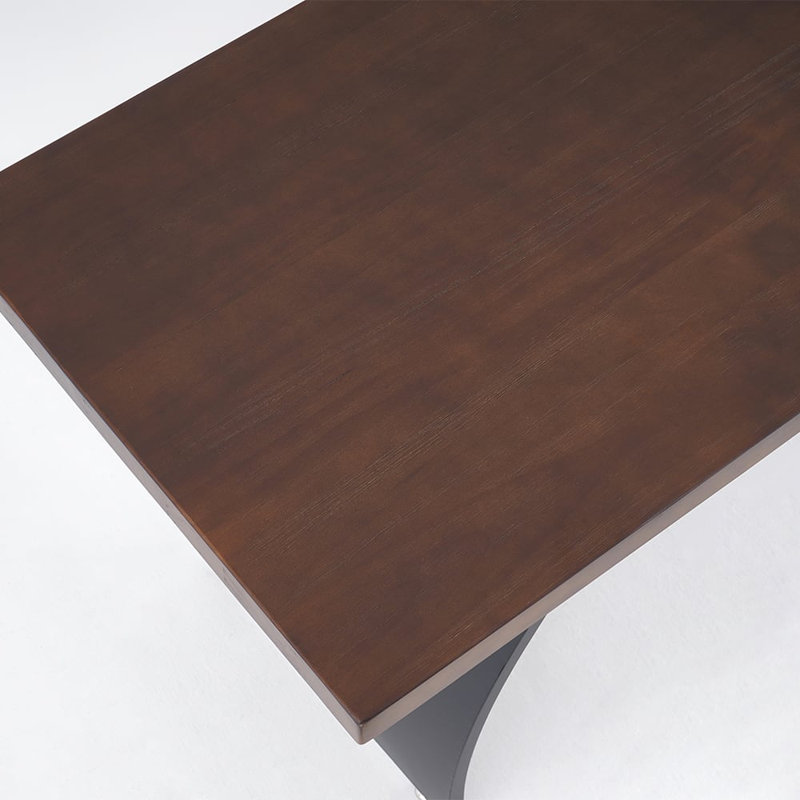 Bureau de direction de 70,9 pouces, grand bureau d'ordinateur, bureau d'écriture avec base en métal, table de travail moderne simple, table de conférence, mobilier de bureau pour la maison