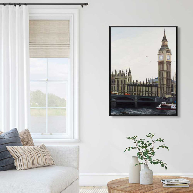 Horloge Big Ben Beige