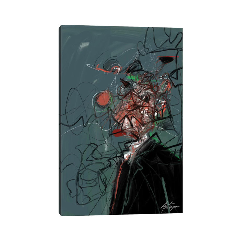 Self Destruction III by Jack Avetisyan - Wrapped Canvas Print, 20.32 cm H x 30.48 cm W