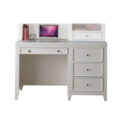 Cassidy Solid Wood Computer Desk