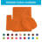 Mckeel Non-Slip Bath Rug and Toilet seat Cover-1787427669