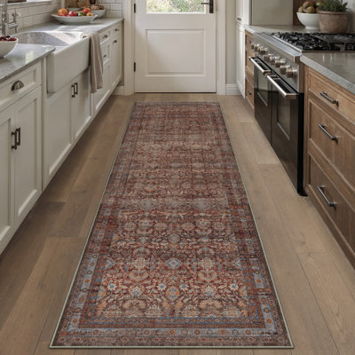 Tapis lavable Amber Vintage