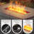 4-Piece Outdoor Rattan Modern Patio Fire Pit Conversation Set With Sofa & Swivel Chair-981370271-981370270