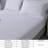 Quilted Fitted Sheet - White - 137×190cm-119304763-119268560