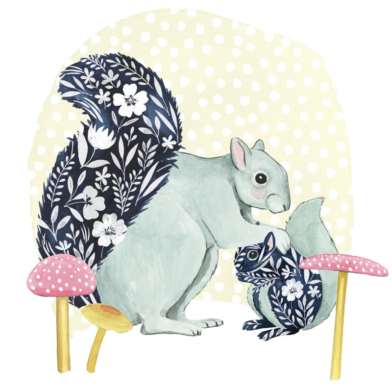 Flower Children III by Grace Popp - Wrapped Canvas Print, 76cm H x 76cm W