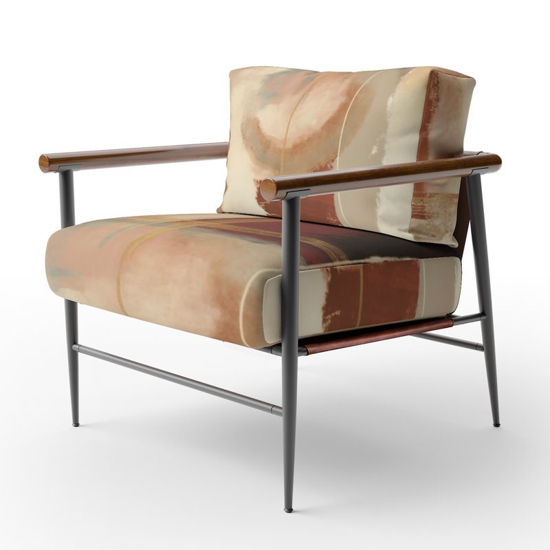 Fauteuil rembourré contemporain chocolat, élémentaire VI, chocolat moderne, Noir, noir, noir, noir