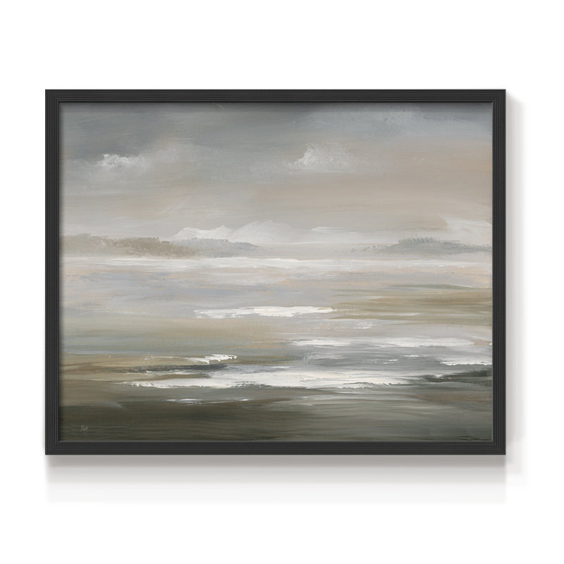 Edge of Infinity - Imprimé encadré - réversible, H 11 po x l 14 po, Noir, noir, noir, noir