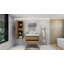 Meuble-lavabo mural simple de 42 po Carnetta-1835715400