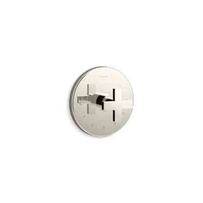 Composed® Thermostatic Faucet Trim with Cross Handle